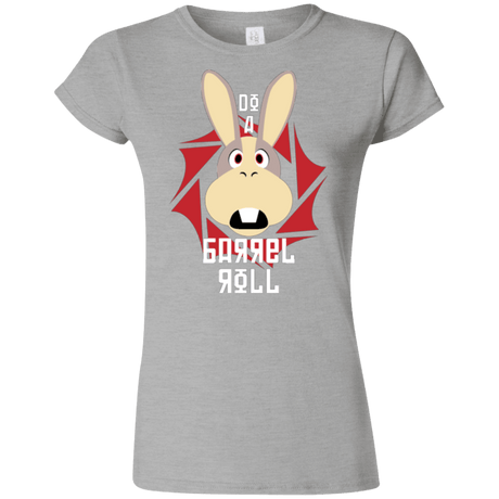 T-Shirts Sport Grey / S Do A Barrel Roll Junior Slimmer-Fit T-Shirt