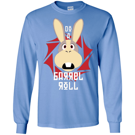 T-Shirts Carolina Blue / S Do A Barrel Roll Men's Long Sleeve T-Shirt