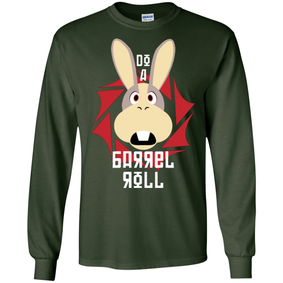 T-Shirts Forest Green / S Do A Barrel Roll Men's Long Sleeve T-Shirt