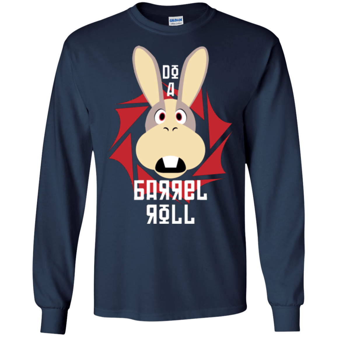 T-Shirts Navy / S Do A Barrel Roll Men's Long Sleeve T-Shirt