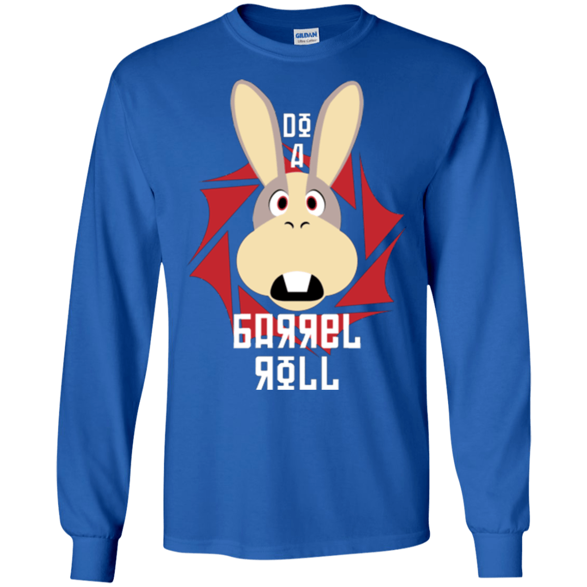 T-Shirts Royal / S Do A Barrel Roll Men's Long Sleeve T-Shirt