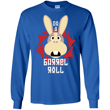 T-Shirts Royal / S Do A Barrel Roll Men's Long Sleeve T-Shirt