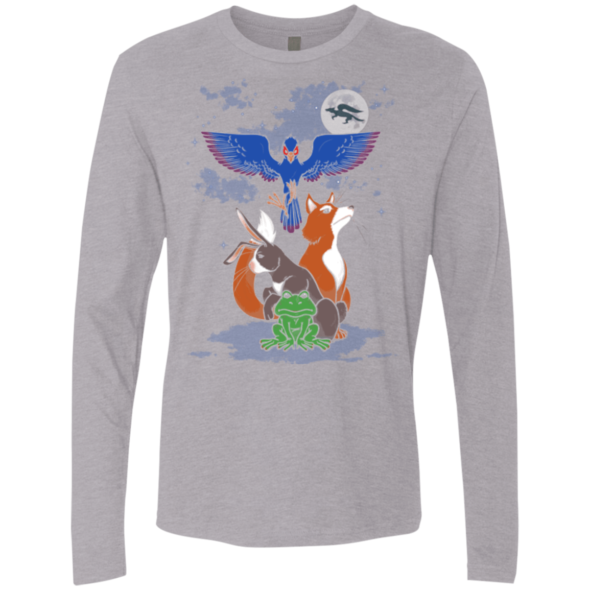T-Shirts Heather Grey / Small Do a barrel roll Men's Premium Long Sleeve