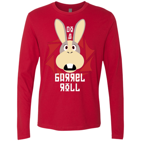 T-Shirts Red / S Do A Barrel Roll Men's Premium Long Sleeve