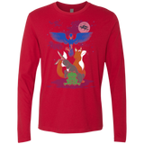 T-Shirts Red / Small Do a barrel roll Men's Premium Long Sleeve