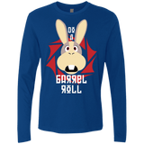 T-Shirts Royal / S Do A Barrel Roll Men's Premium Long Sleeve