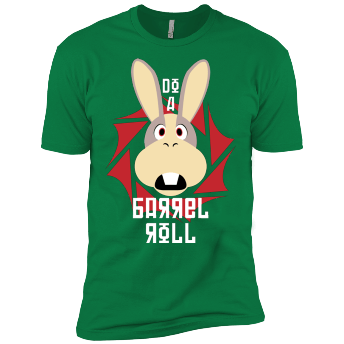 T-Shirts Kelly Green / X-Small Do A Barrel Roll Men's Premium T-Shirt
