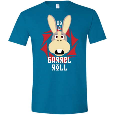 T-Shirts Antique Sapphire / S Do A Barrel Roll Men's Semi-Fitted Softstyle