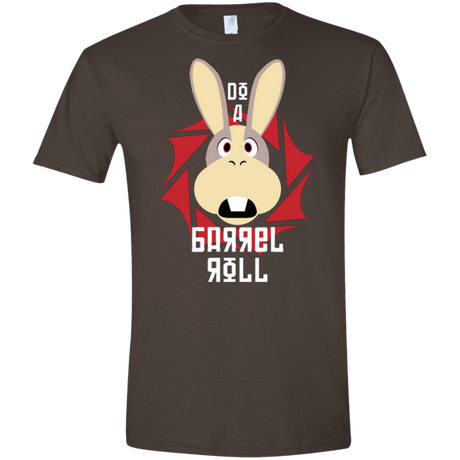T-Shirts Dark Chocolate / S Do A Barrel Roll Men's Semi-Fitted Softstyle