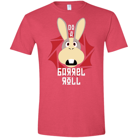 T-Shirts Heather Red / S Do A Barrel Roll Men's Semi-Fitted Softstyle