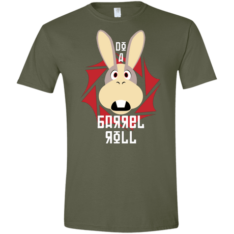 T-Shirts Military Green / S Do A Barrel Roll Men's Semi-Fitted Softstyle