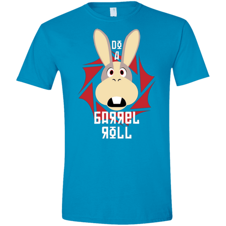 T-Shirts Sapphire / S Do A Barrel Roll Men's Semi-Fitted Softstyle