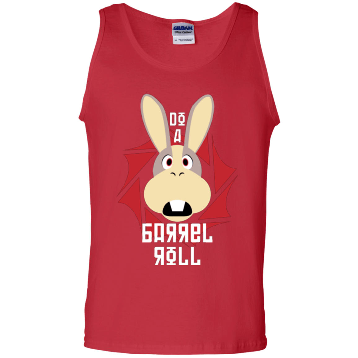 T-Shirts Red / S Do A Barrel Roll Men's Tank Top