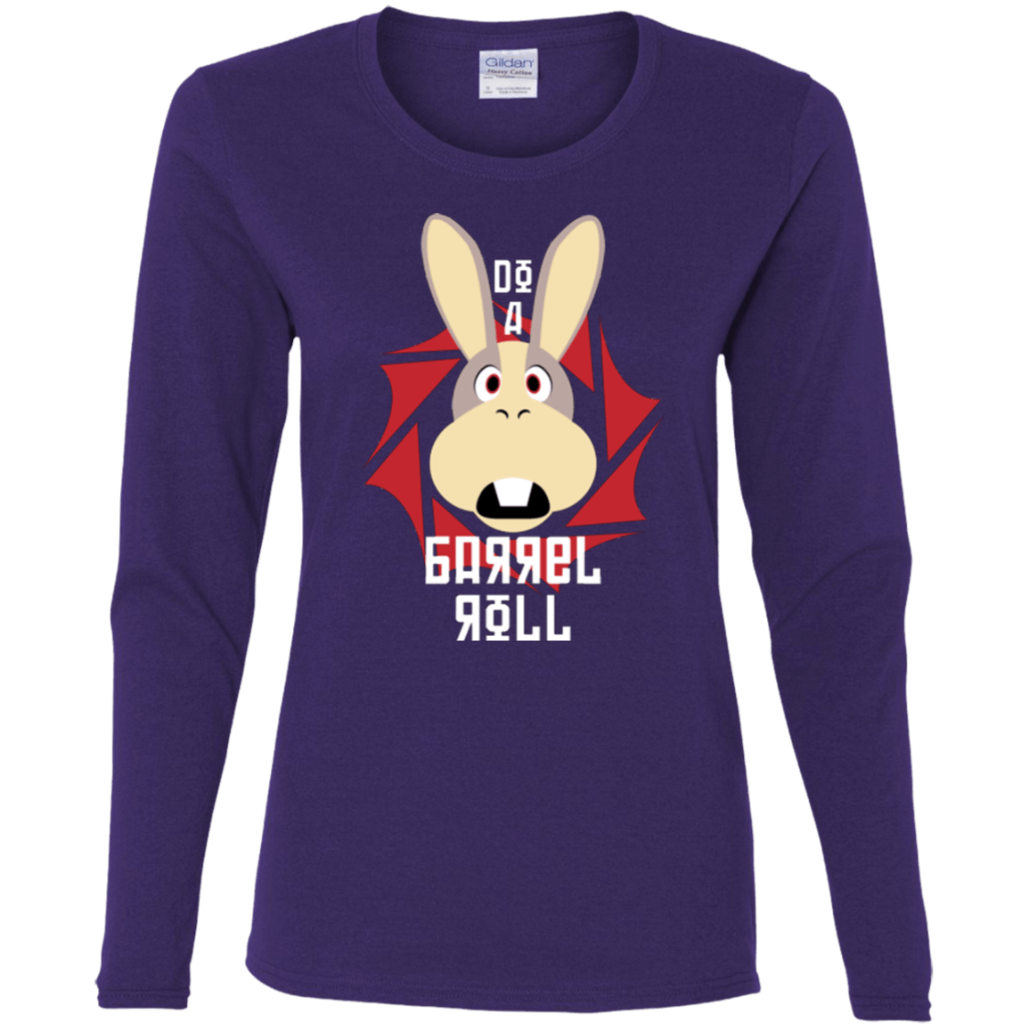 T-Shirts Purple / S Do A Barrel Roll Women's Long Sleeve T-Shirt