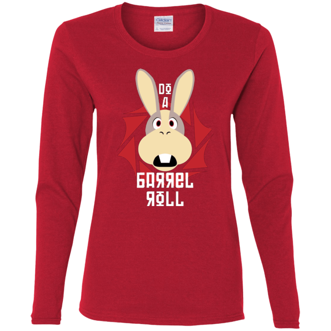 T-Shirts Red / S Do A Barrel Roll Women's Long Sleeve T-Shirt