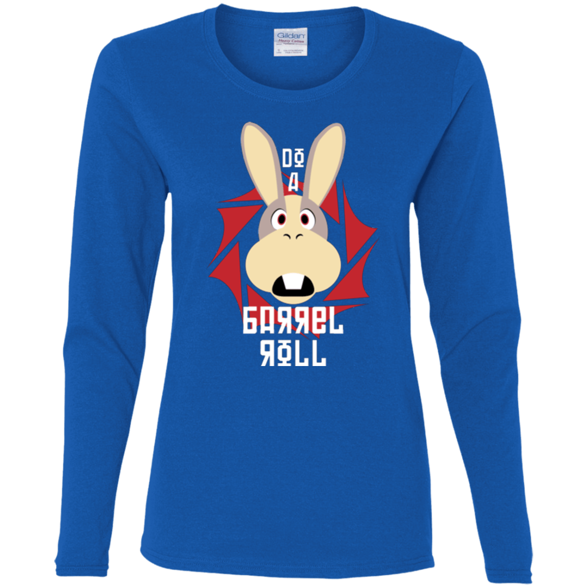 T-Shirts Royal / S Do A Barrel Roll Women's Long Sleeve T-Shirt