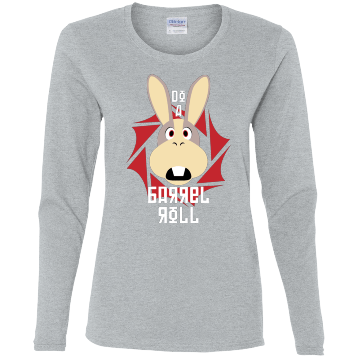 T-Shirts Sport Grey / S Do A Barrel Roll Women's Long Sleeve T-Shirt