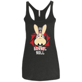 T-Shirts Vintage Black / X-Small Do A Barrel Roll Women's Triblend Racerback Tank