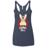 T-Shirts Vintage Navy / X-Small Do A Barrel Roll Women's Triblend Racerback Tank