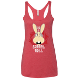 T-Shirts Vintage Red / X-Small Do A Barrel Roll Women's Triblend Racerback Tank