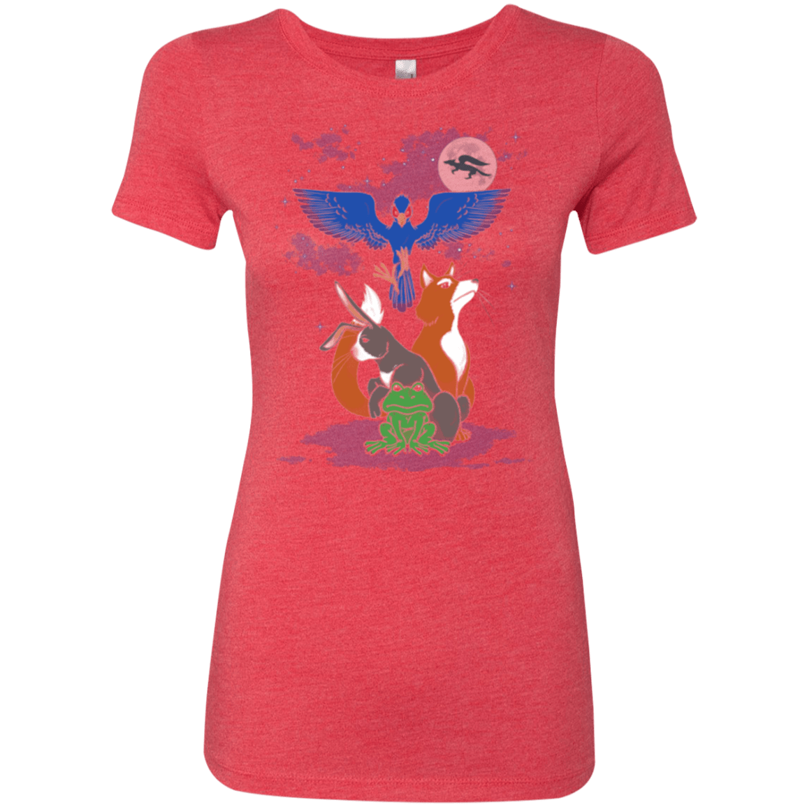 T-Shirts Vintage Red / Small Do a barrel roll Women's Triblend T-Shirt