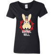 T-Shirts Black / S Do A Barrel Roll Women's V-Neck T-Shirt