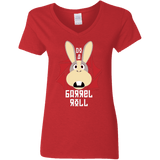 T-Shirts Red / S Do A Barrel Roll Women's V-Neck T-Shirt