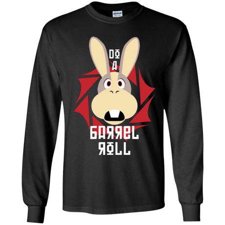 T-Shirts Black / YS Do A Barrel Roll Youth Long Sleeve T-Shirt