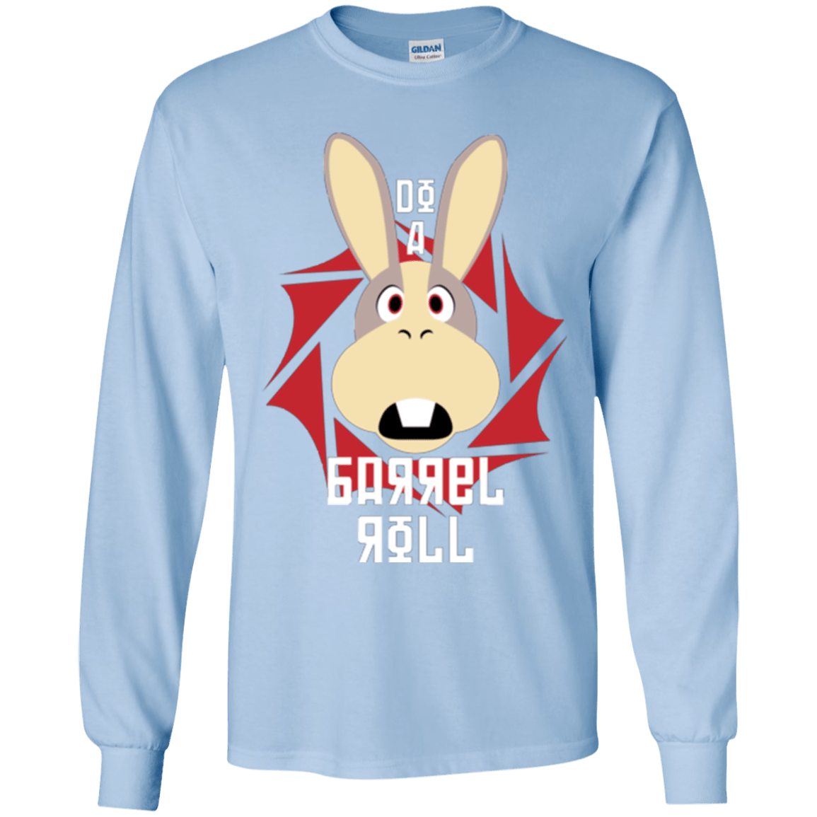 T-Shirts Light Blue / YS Do A Barrel Roll Youth Long Sleeve T-Shirt