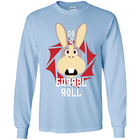 T-Shirts Light Blue / YS Do A Barrel Roll Youth Long Sleeve T-Shirt