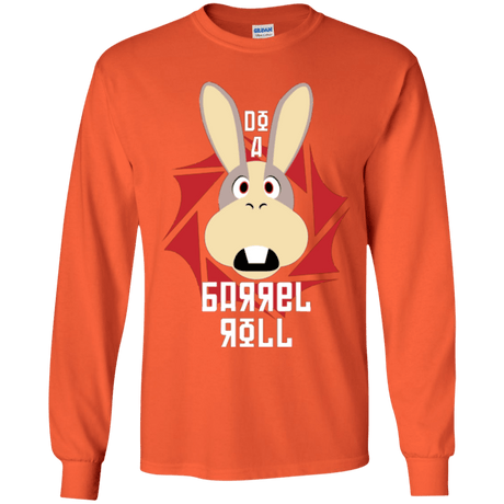 T-Shirts Orange / YS Do A Barrel Roll Youth Long Sleeve T-Shirt