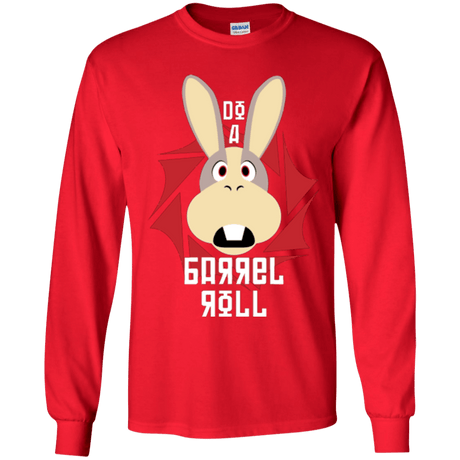 T-Shirts Red / YS Do A Barrel Roll Youth Long Sleeve T-Shirt