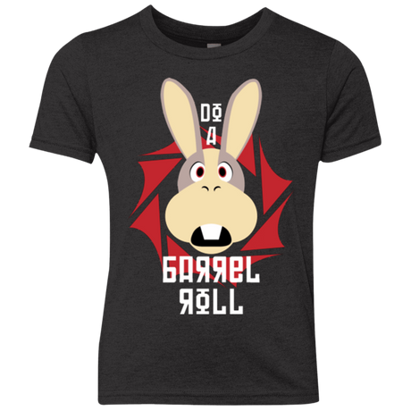 T-Shirts Vintage Black / YXS Do A Barrel Roll Youth Triblend T-Shirt