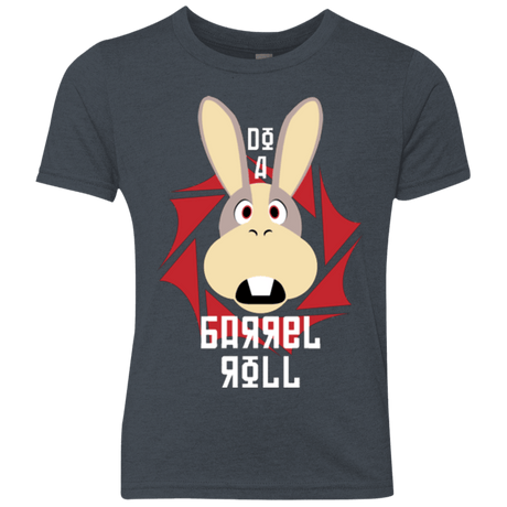 T-Shirts Vintage Navy / YXS Do A Barrel Roll Youth Triblend T-Shirt