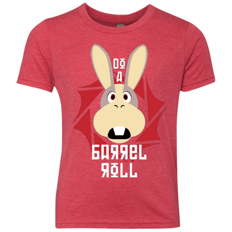 T-Shirts Vintage Red / YXS Do A Barrel Roll Youth Triblend T-Shirt