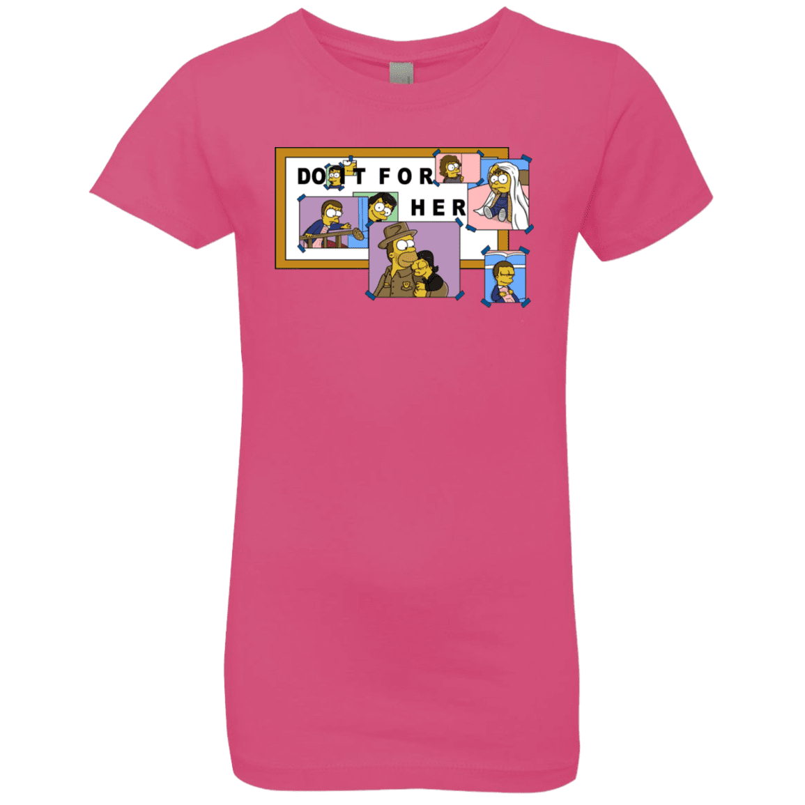 T-Shirts Hot Pink / YXS Do it for Eleven Girls Premium T-Shirt