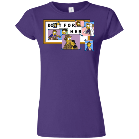 T-Shirts Purple / S Do it for Eleven Junior Slimmer-Fit T-Shirt