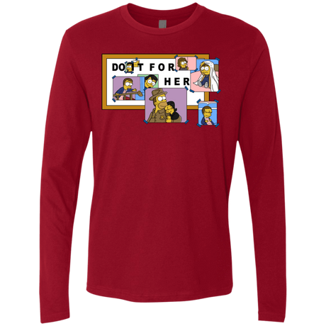 T-Shirts Cardinal / S Do it for Eleven Men's Premium Long Sleeve