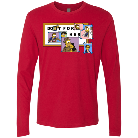 T-Shirts Red / S Do it for Eleven Men's Premium Long Sleeve