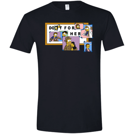 T-Shirts Black / X-Small Do it for Eleven Men's Semi-Fitted Softstyle