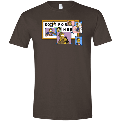 T-Shirts Dark Chocolate / S Do it for Eleven Men's Semi-Fitted Softstyle