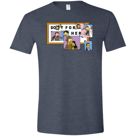 T-Shirts Heather Navy / S Do it for Eleven Men's Semi-Fitted Softstyle