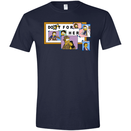 T-Shirts Navy / X-Small Do it for Eleven Men's Semi-Fitted Softstyle