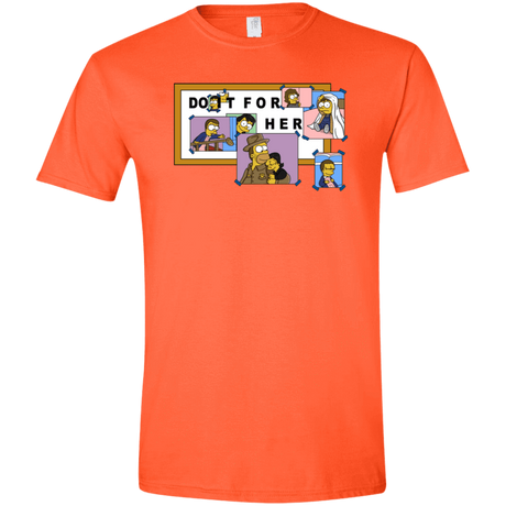 T-Shirts Orange / S Do it for Eleven Men's Semi-Fitted Softstyle