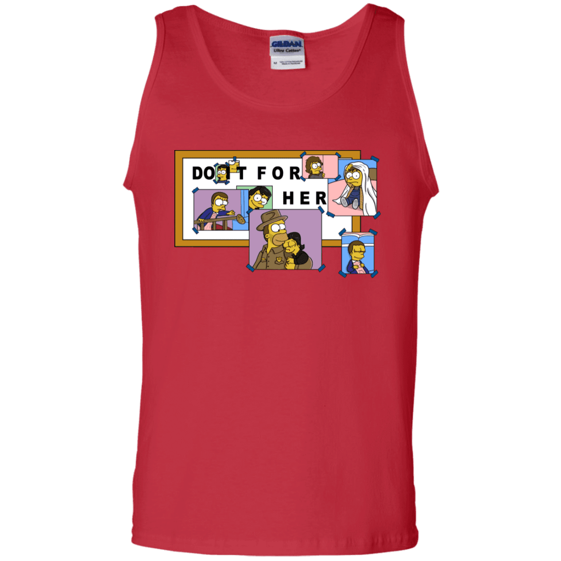 T-Shirts Red / S Do it for Eleven Men's Tank Top
