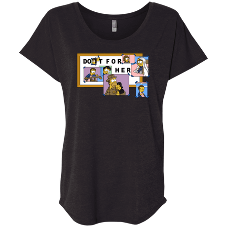 T-Shirts Vintage Black / X-Small Do it for Eleven Triblend Dolman Sleeve