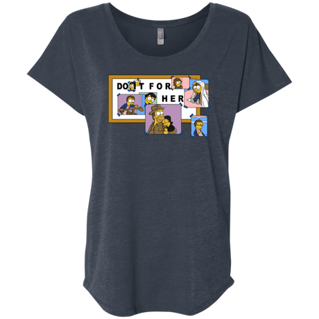 T-Shirts Vintage Navy / X-Small Do it for Eleven Triblend Dolman Sleeve