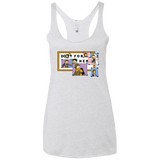 T-Shirts Heather White / X-Small Do it for Eleven Women's Triblend Racerback Tank