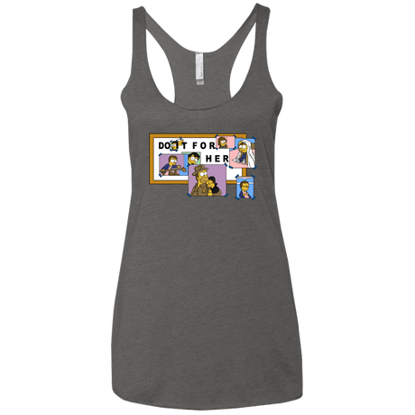 T-Shirts Premium Heather / X-Small Do it for Eleven Women's Triblend Racerback Tank