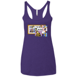 T-Shirts Purple Rush / X-Small Do it for Eleven Women's Triblend Racerback Tank